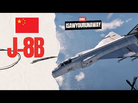 Видео: J-8B - Недооцененный самолёт китайской ветки в #warthunder