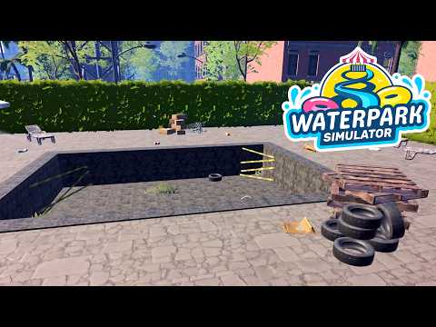 Видео: Бросил всё и купил Аквапарк - Waterpark Simulator | #первыйвзгляд