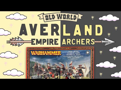 Видео: Я рисую лучников Империи Аверланд! | Warhammer Old World