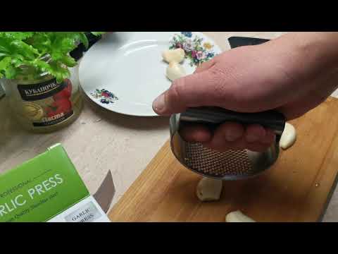 Видео: ОСА. Тест пресса для чеснока.