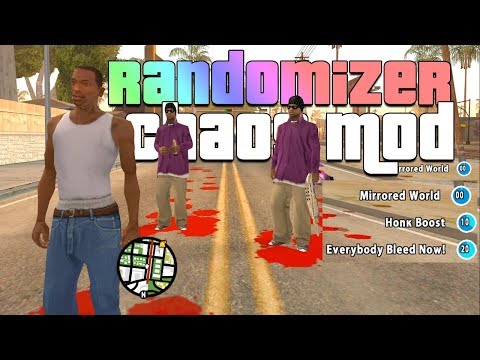 Видео: ЧТО ЕСЛИ СОВМЕСТИТЬ ХАОС МОД И РАНДОМАЙЗЕР в GTA SAN ANDREAS?