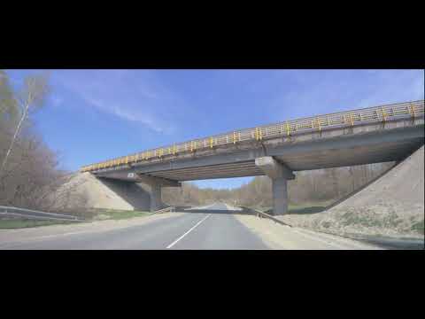 Видео: Дорога г. Вольск - Базарный Карабулак - Липовка - Леляевка - Новые Бурасы - Лох. 19 апреля 2024 г.