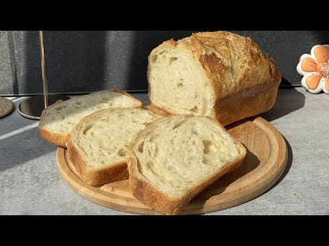 Видео: Мягкий белый хлеб на ЗАКВАСКЕ 🍞