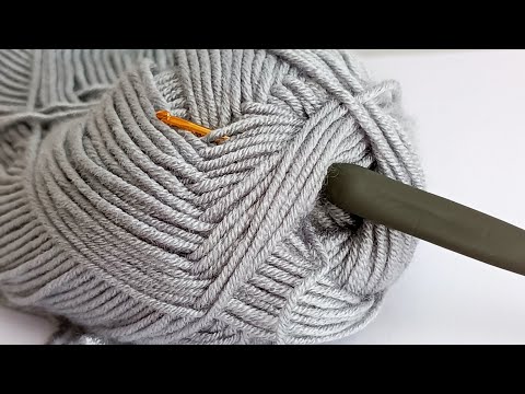Видео: Двухрядная модель вязания крючком, которая поднимет вас на новый уровень вязания крючком.