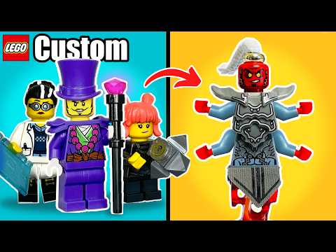 Видео: Я сделал минифигурки Ninjago Dragons Rising...