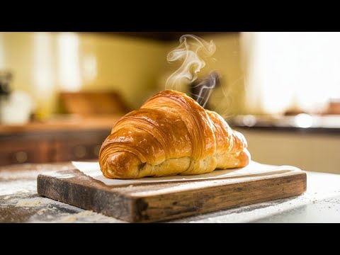 Видео: Быстрые КРУАССАНЫ без ожидания! Раскатать-вырезать-выпечь!