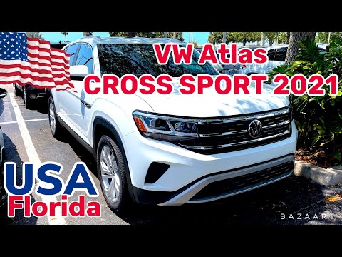 Видео: США Цены Обзор Volkswagen Atlas CROSS SPORT Сколько стоит в Америке