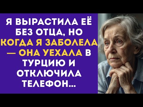 Видео: Я ВЫРАСТИЛА её без отца, НО КОГДА я заболела — ОНА УЕХАЛА В ТУРЦИЮ и отключила телефон…