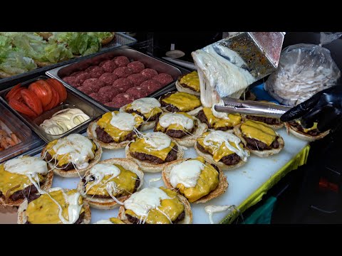Видео: Ручной Бургер с Сыром Моцарелла