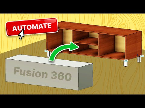 Видео: Fusion 360 для деревообработчиков: надстройка, которая вам нужна!