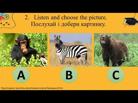 Видео: Англійська мова. Діагностична робота. Аудіювання. 2 клас. Дистанційне навчання.
