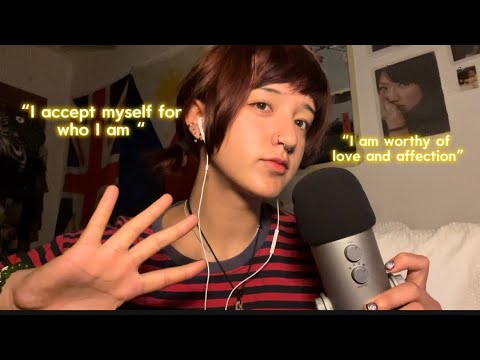 Видео: ASMR | Позитивные аффирмации шепотом 🤗 для тех случаев, когда вам грустно