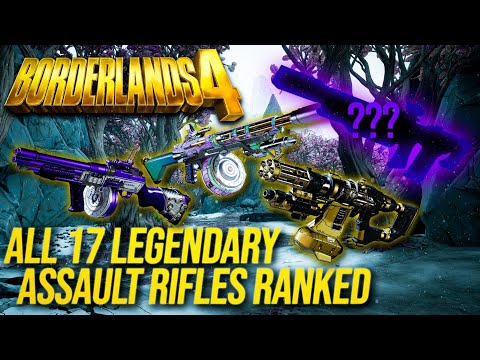 Видео: Рейтинг ВСЕХ 17 легендарных штурмовых винтовок в Borderlands 4 [Список уровней]