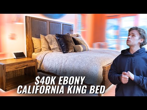 Видео: Наш клиент потратил 40 тысяч долларов на кровать из черного дерева, изготовленную на заказ