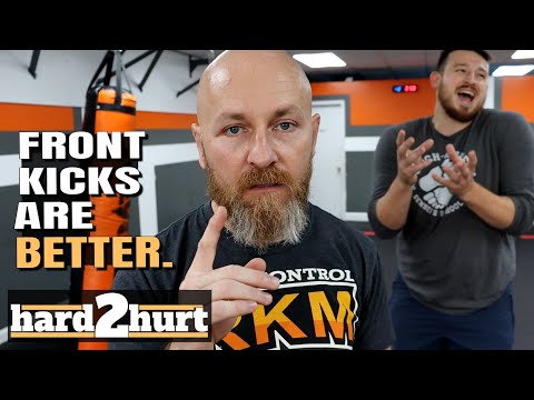 Видео: Фронтальный удар ногой — лучший удар ногой в боевых искусствах