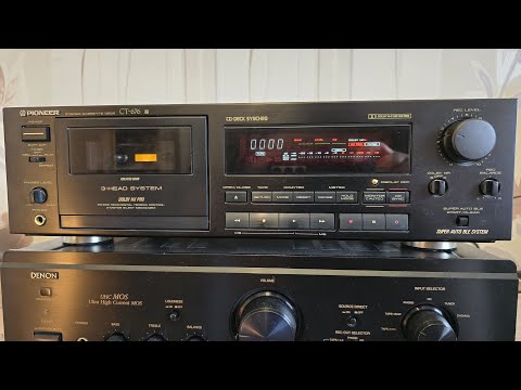 Видео: Pioneer CT-676 На профилактику