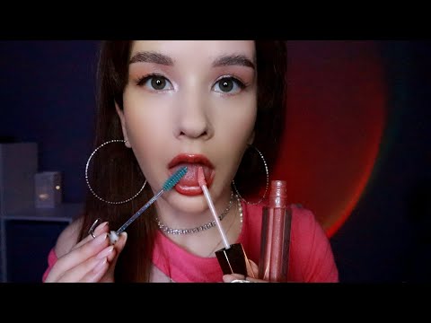 Видео: ASMR SPIT PAINTING MAKEUP💄МАКИЯЖ МОКРЫМ ПАЛЬЧИКОМ💦 Role Play💋 Fast