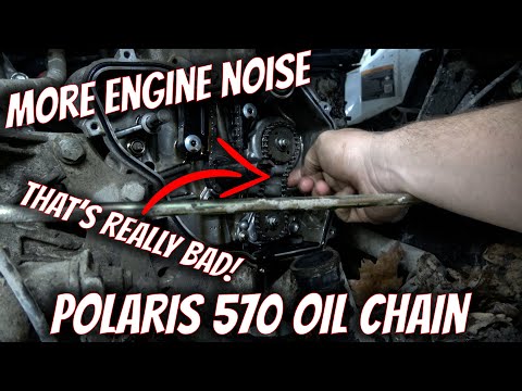 Видео: Дребезжащий звук двигателя на Polaris 570? Нашёл! Исправил! Дуайт теперь в порядке и тихий!