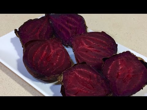Видео: Вкусная и сладкая печеная свекла//  Как запечь свеклу в духовке//  Видео рецепты//