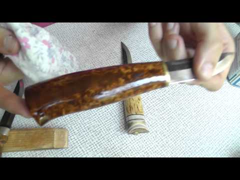 Видео: Пропитка рукоятей ножей и дерева: Teak Oil (тиковое масло)