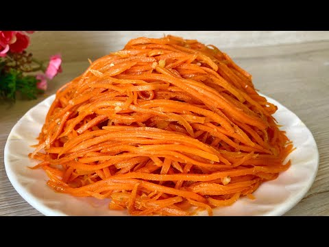 Видео: Морковь по-корейский за 5 минут.    Вкусно и просто.