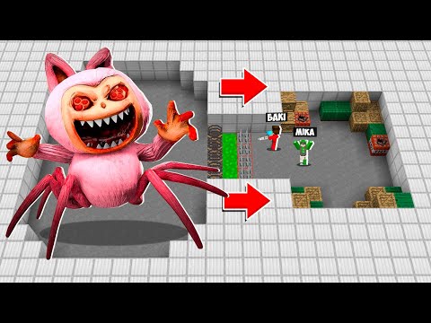 Видео: 🇺🇦 АРМІЯ 1000 ЛАБУБУ ПАУК ПРОТИ ПРО І ДІВЧИНИ В МАЙНКРАФТ! БИТВА LABUBU SPIDER MINECRAFT