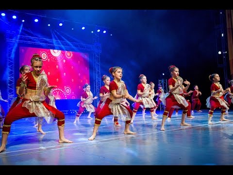 Видео: номер "Индия", Юниоры, TODES-Калуга, отчетный концерт 23 декабря 2016