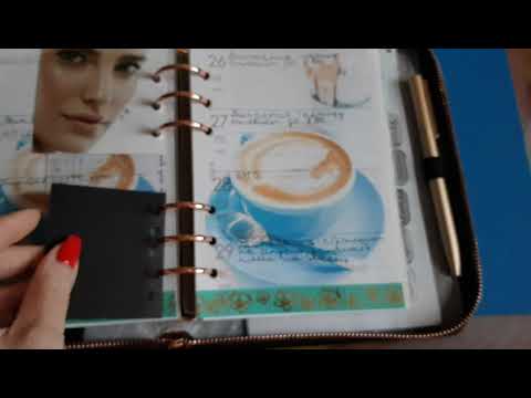 Видео: Обзор моего ежедневника от kikki.k