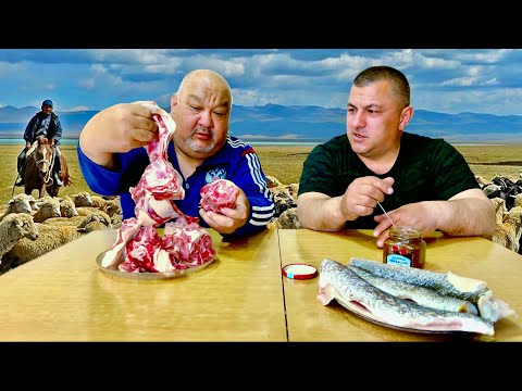 Видео: Готовим Калмыцкий Махан и Жарим Пойманную Щуку на Ужин!