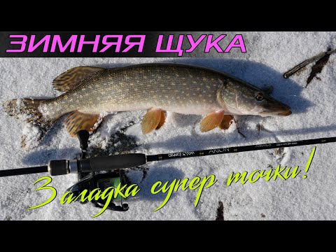 Видео: Зимняя щука. Загадочное поведение на СУПЕР точке!