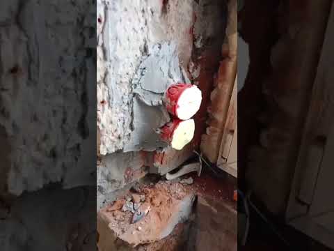 Видео: Электромонтаж до штукатурки 😜🤪😢😓🫢