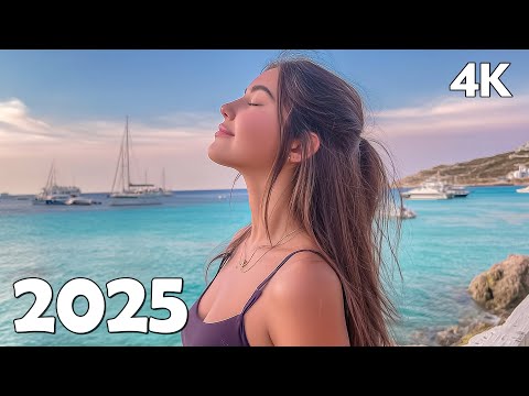 Видео: 🌊 Тропический дип-хаус микс 2025 | Расслабляющее, расслабляющее, океанское летнее настроение в 4K U