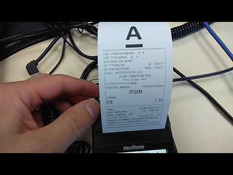 Видео: Verifone v200 t установка сим карты