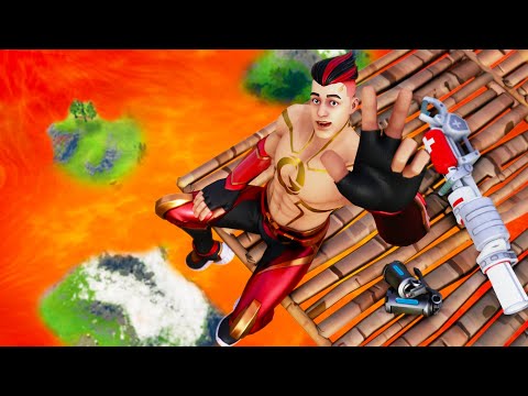 Видео: Пол это ЛАВА, а мы строим СКАЙБАЗУ