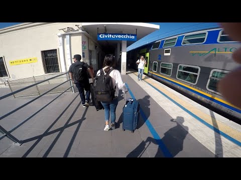 Видео: Как добраться из аэропорта Рима в морской порт Чивитавеккья | bambarbia.tv