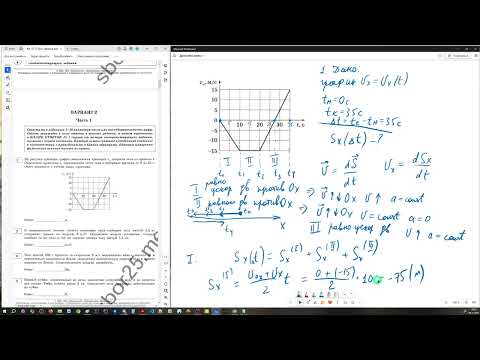 Видео: ЕГЭ по Физике. Вариант2. №1-6. Под редакцией М.Ю. Демидовой.
