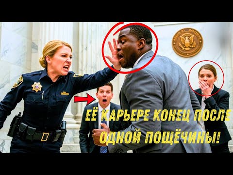 Видео: Полицейская избила чёрного судью — через несколько минут её карьере пришёл конец! #inspiration
