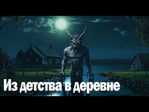 Видео: Из детства в деревне. Страшные. Мистические. Творческие истории. Хоррор