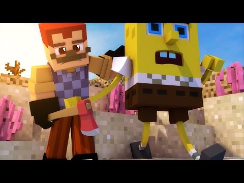Видео: ПРИВЕТ СОСЕД В МАЙНКРАФТЕ! СЕКРЕТ В ПОДВАЛЕ У СПАНЧ БОБА?! HELLO NEIGHBOUR В MINECRAFT
