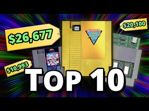 Видео: 10 самых дорогих игр для NES!