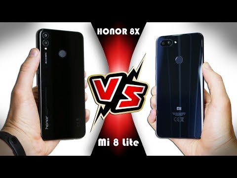 Видео: БИТВА СТЕКЛЯШЕК: Honor 8X VS Xiaomi Mi 8 Lite