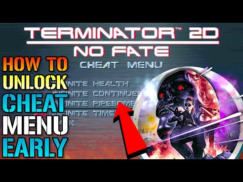 Видео: Секретное «чит-меню» в игре Terminator 2D: No Fate: как его разблокировать на раннем этапе (руков...