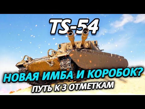 Видео: TS-54 - НОВАЯ ИМБА ИЗ КОРОБОК? | ТЕСТИРУЕМ