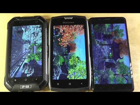 Видео: Blackview BV6000 / BV7000Pro / P2 - кто лучше ?