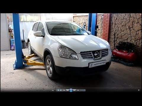 Видео: Замена сайлентблоков передних рычагов на Nissan Qashqai 2,0 4WD Ниссан Кашкай 2009 #авторемонт