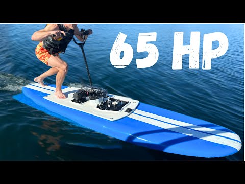 Видео: Мы построили доску для серфинга с реактивным двигателем