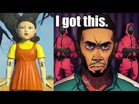 Видео: Игры про кальмаров, в которых я мог бы легко выжить