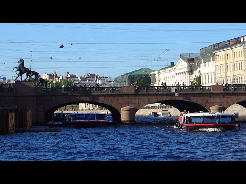 Видео: Круиз Казань-Санкт-Петербург на теплоходе Александра. Питер. Водная   прогулка по каналам.