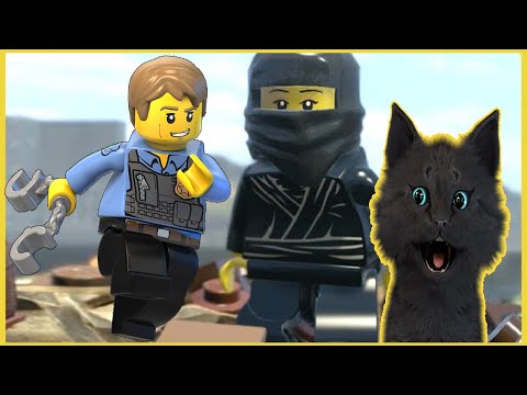 Видео: СУПЕР КОТ В ГТА ДЛЯ ДЕТЕЙ ЛЕГО СИТИ 🐱 Lego City Undercover 🐱 ЧЕЙЗ В ПОГОНИ ЗА НИНДЗЕЙ
