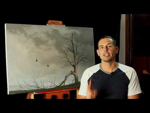 Видео: 3 совета, как сделать вашу АКРИЛОВУЮ картину более похожей на МАСЛЯНУЮ